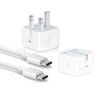 USB-C Power Adapter With Type C to Type C Cable - Phone Fast Charger
