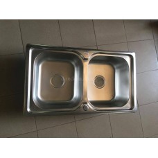 Centamily Double Bowl Stainless Steel Kitchen Sink