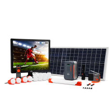 X850 D.light Solar Set with a TV, Radio