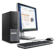 Dell OptiPlex 3020 Desktop Computer and 19" Monitor - Intel Core i5 i5-4590 3.30 GHz 4GB RAM 500GB ROM - Small Form Factor