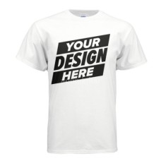 Custom Design your T-Shirt Digital Sublimation White Black Red Yellow