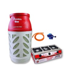 Dondolo Gas Bundle - Composite Cylinder with gas, accessories and cooker